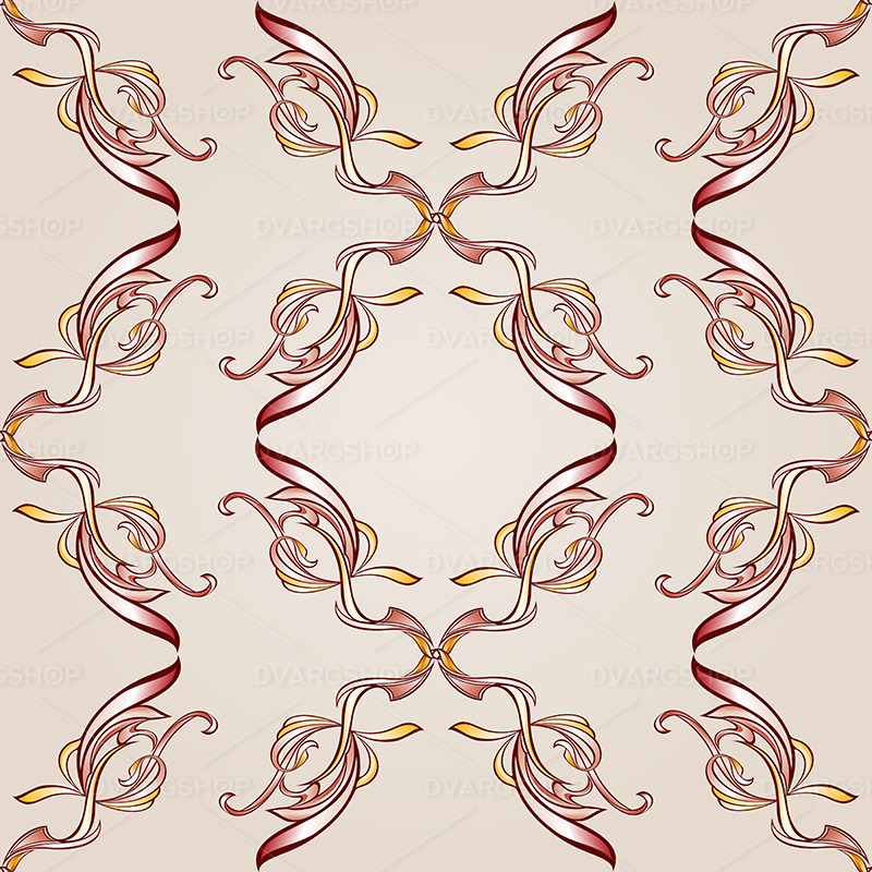 Seamless Floral Pattern - Vector Image - Features Image 1