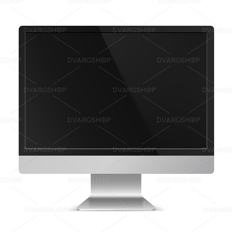 Computermonitor - Vektorbild - Eigenschaften Bild 1