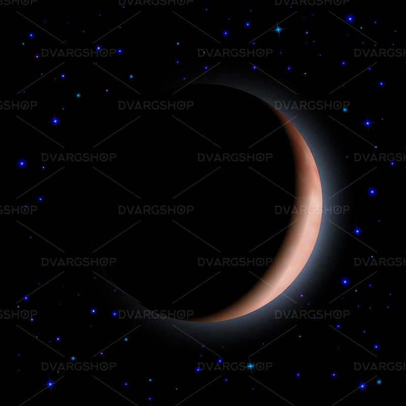 Night Sky - Vector Image - Features Image 1
