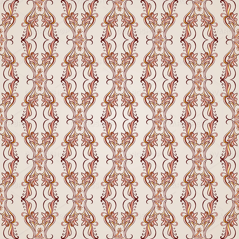 Seamless Floral Pattern - Vector Image - Features Image 1