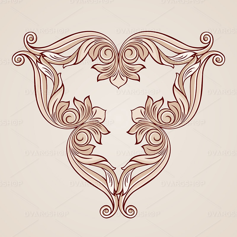 Rose Pink Floral Pattern - Vector Image - Features Image 1