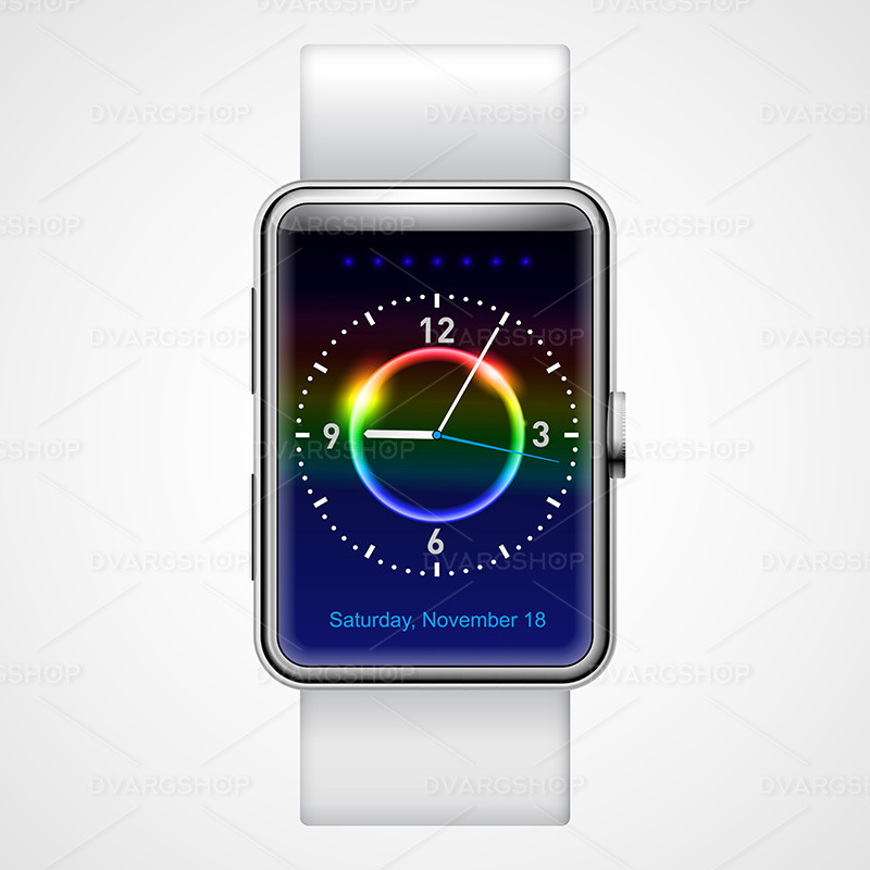 Smart Watch - Vector Image - Features Image 1