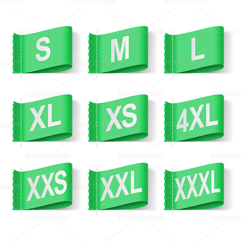 Clothing Labels - Vector Image - Features Image 1