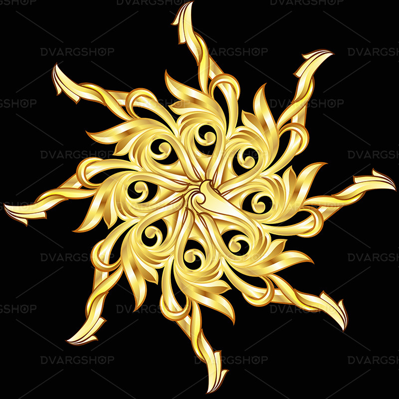 Patterned Circle - Vector Image - Features Image 1