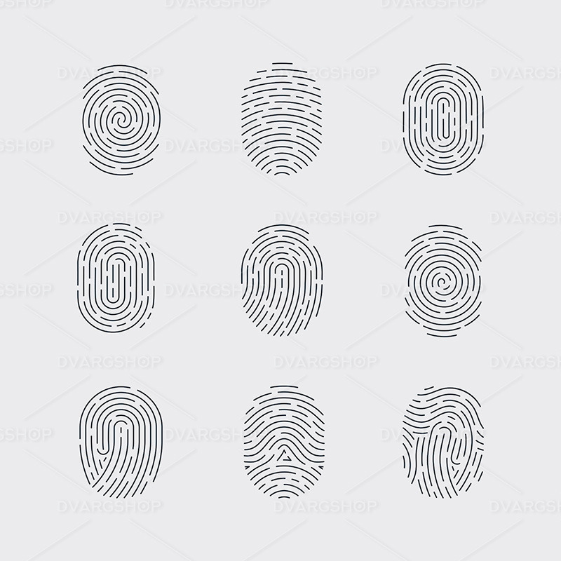 Fingerprint - Vector Image - Features Image 1