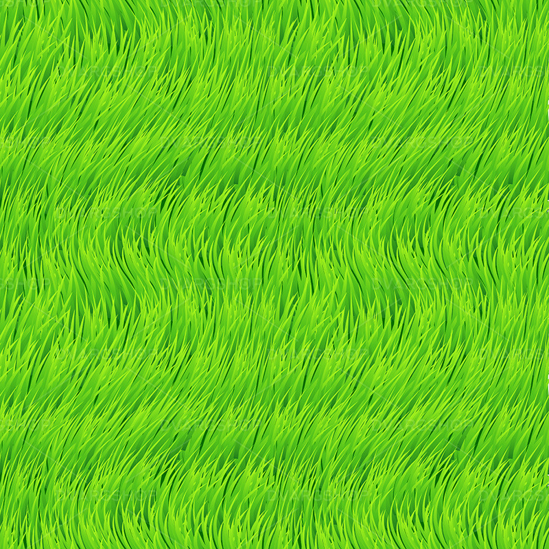 Fresh Grass Seamless - Vector Image - Features Image 1