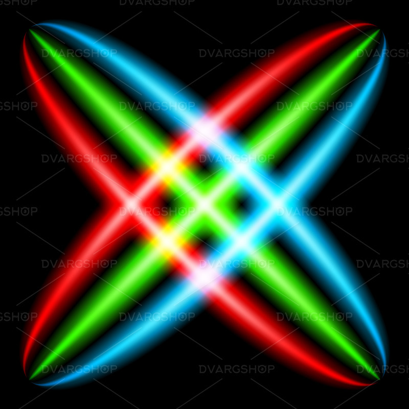 Abstract Rainbow Ray - Vector Image - Features Image 1