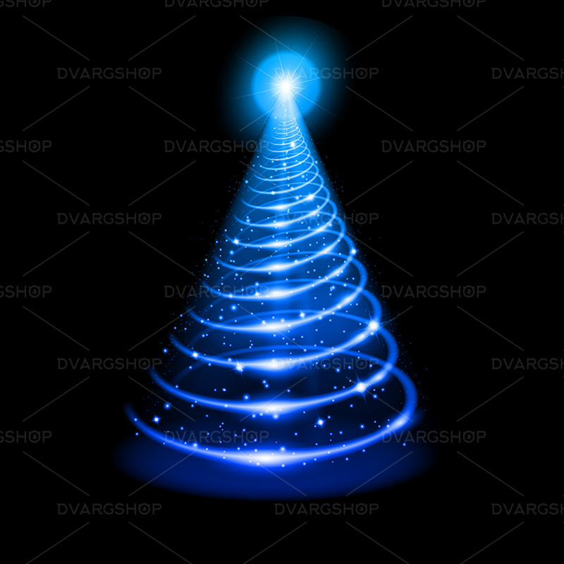Christmas Tree - Vector Image - Features Image 1
