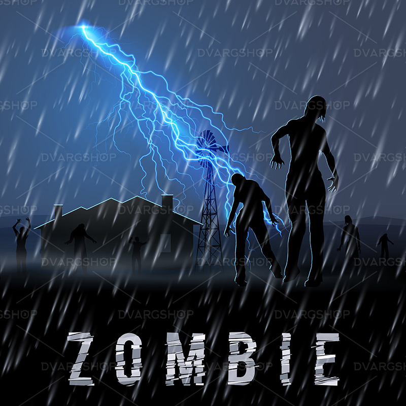 Zombie Poste - Vector Image - Features Image 1