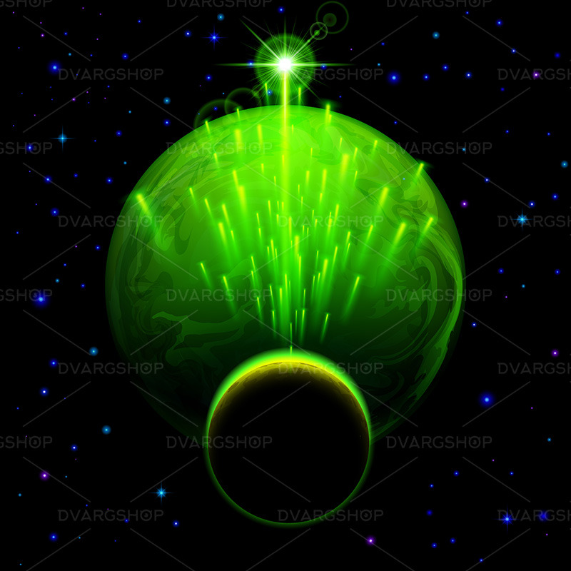 Space Background - Vector Image - Features Image 1