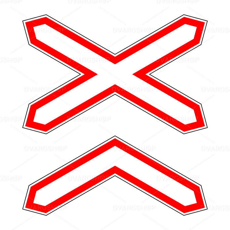 Señal de tráfico-carretera - imagen vectorial - Características Imagen 1