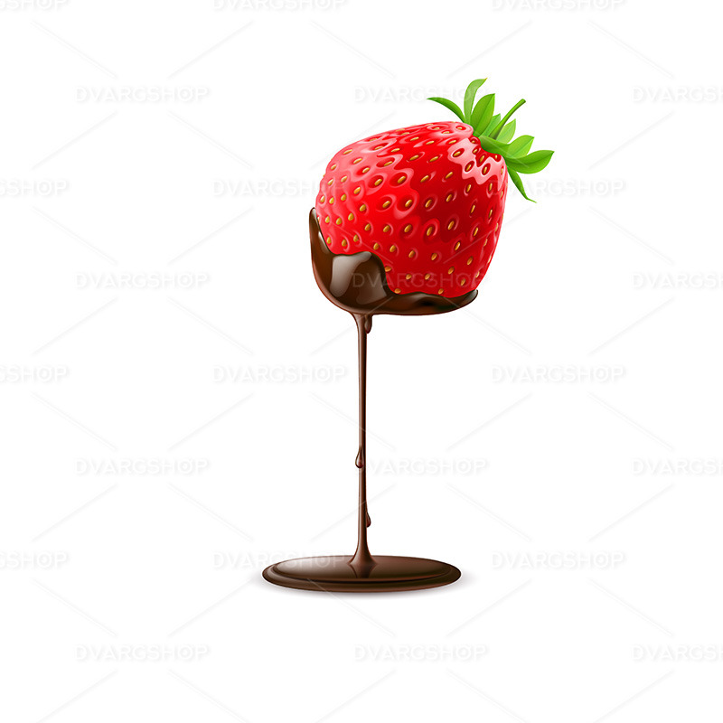 Sweet Strawberries - Vector Image - Features Image 1