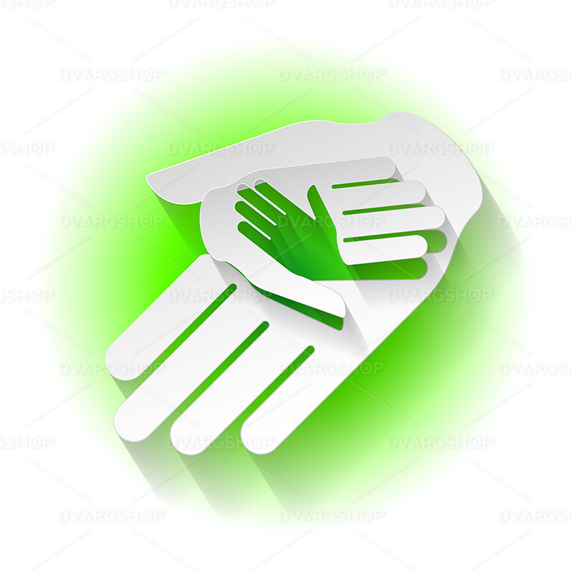 Paper Hands - Vector Image - Features Image 1