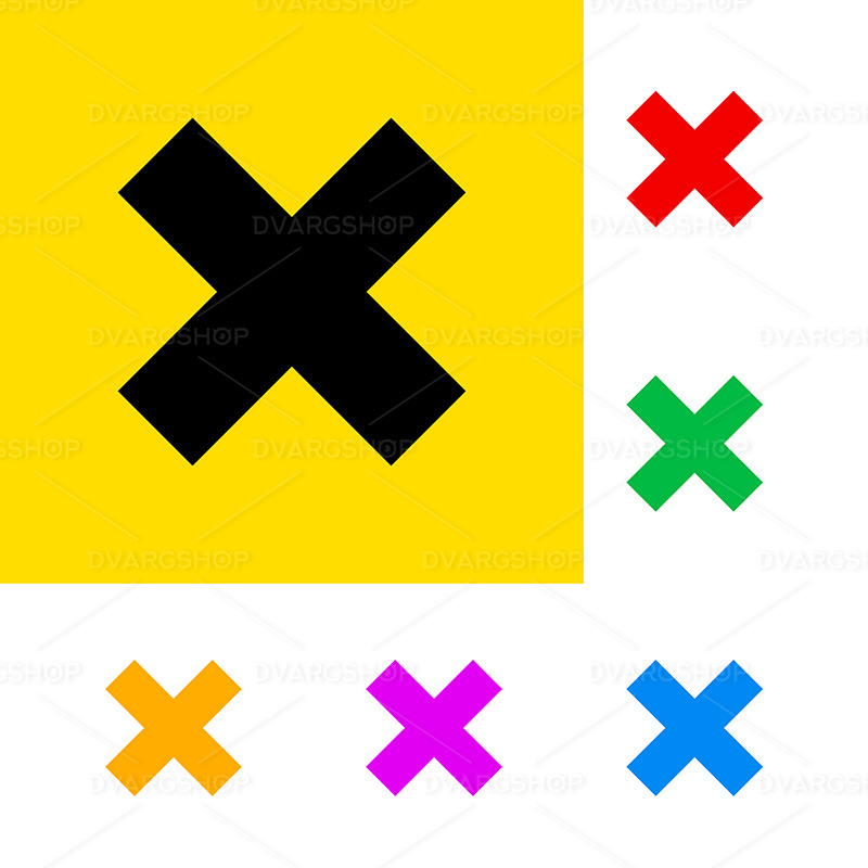 Warning Sign - Vector Image - Features Image 1