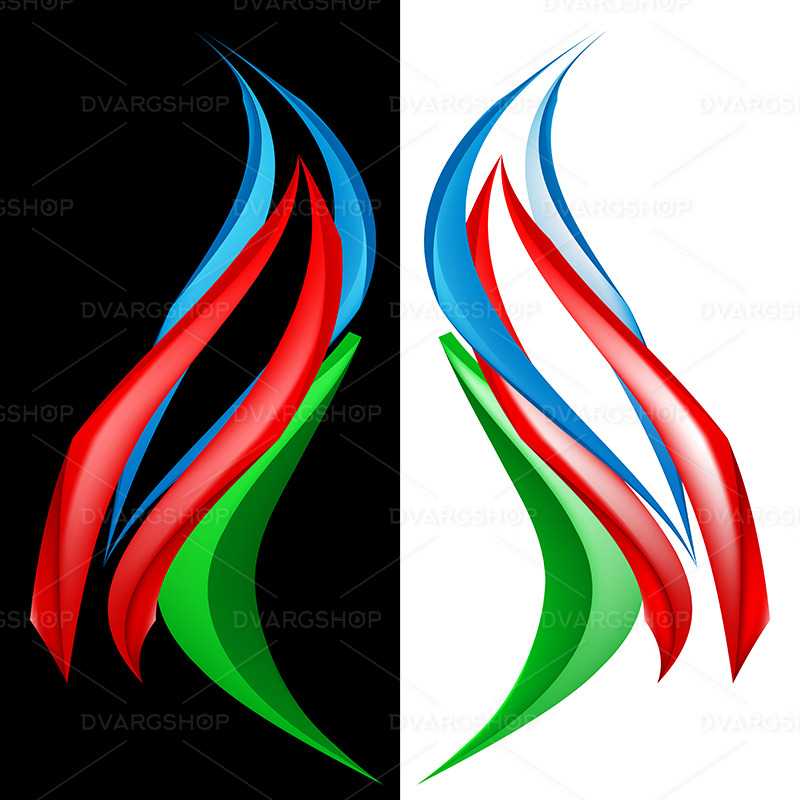 Colorful Abstract Forms - Vector Image - Features Image 1