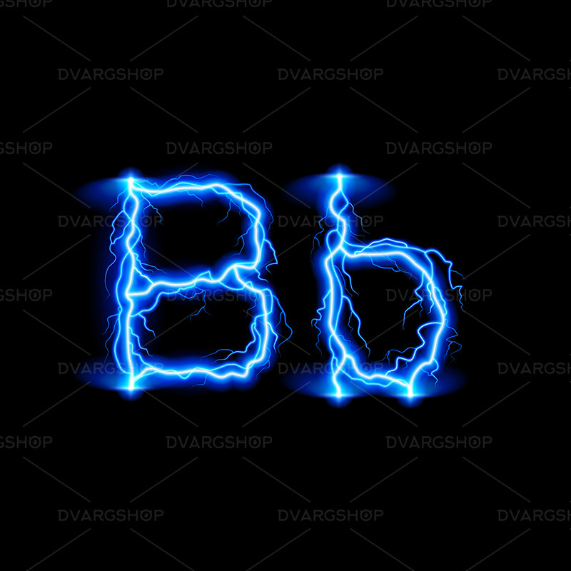 High Voltage Font - Vector Image - Features Image 1