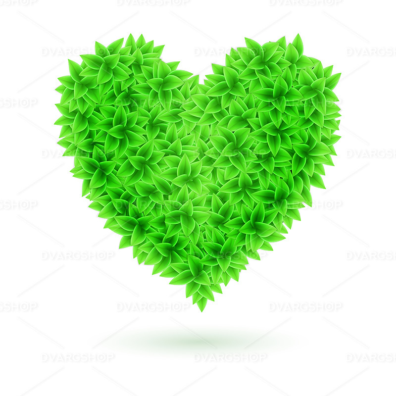 Eco Heart - Immagine Vettoriale - Caratteristiche Immagine 1