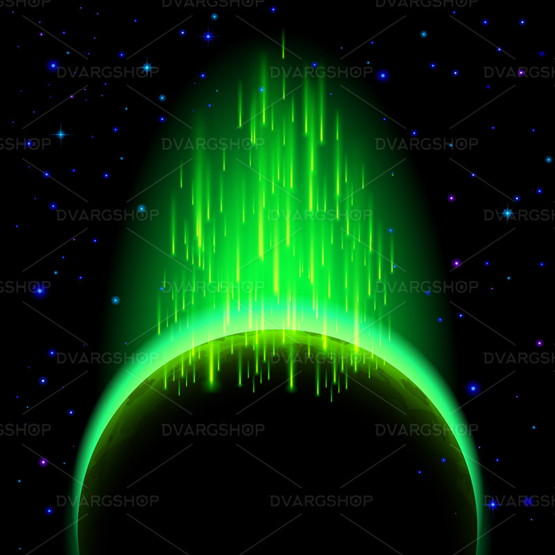 Sfondo dello spazio - immagine vettoriale - Caratteristiche Immagine 1