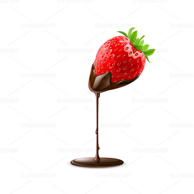 Sweet Strawberries - Vector Image - Features Image 1