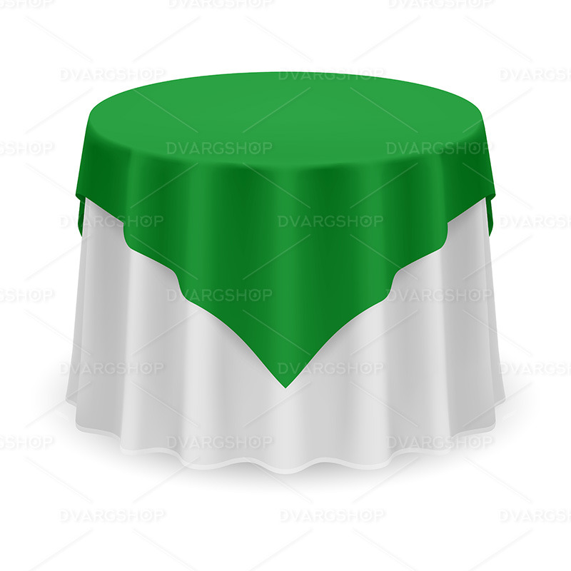Rond Tafelkleed - Vector Afbeelding - Features Image 1