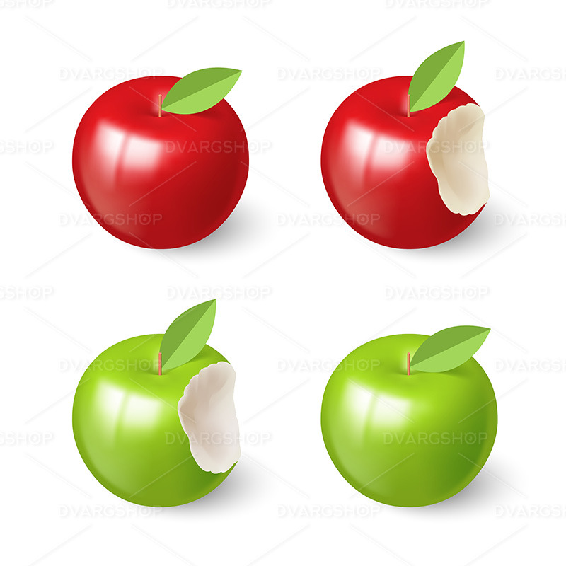 Manzanas - Imagen vectorial - Características Imagen 1