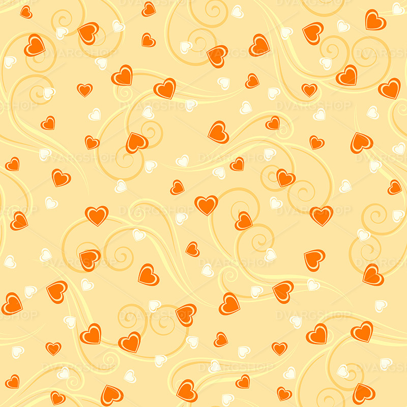 Romantic pattern - Vector Image - Features Image 1