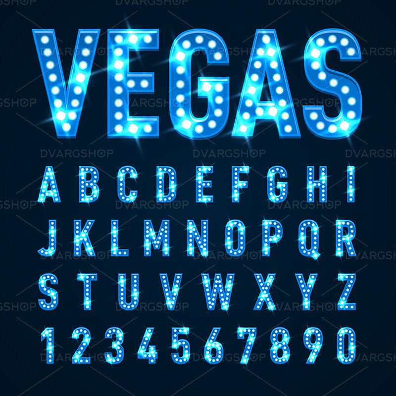 Night Font - Vector Image - Features Image 1