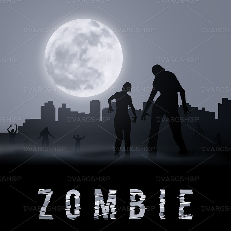 Zombie Poste - Vector Image - Features Image 1