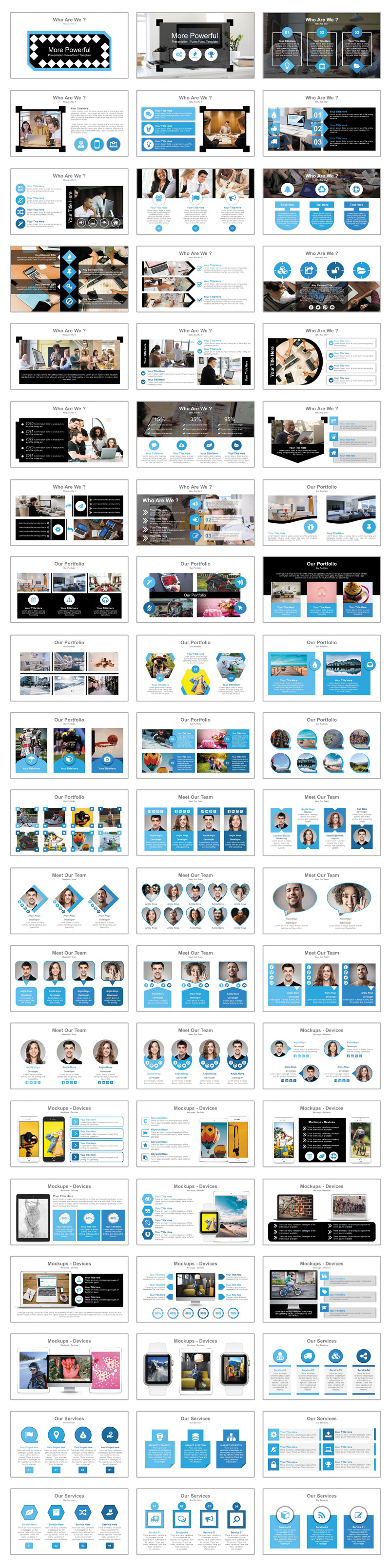 Trending Simple And Modern PowerPoint template - Features Image 1