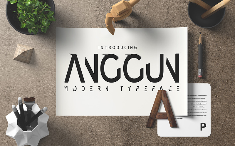 Anggun Modern Sans Font - Caratteristiche Immagine 1