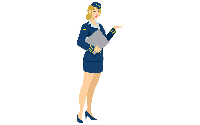 Flygvärdinna - Illustration - Features Image 1