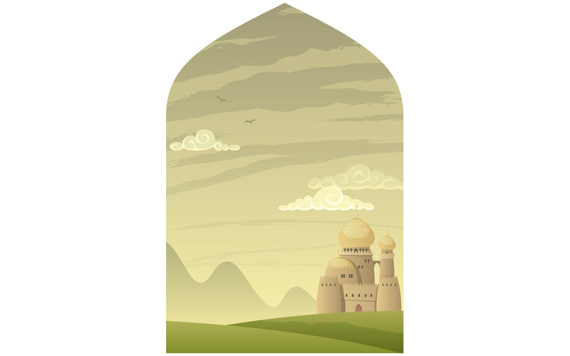 Sfondo arabo - illustrazione - Caratteristiche Immagine 1