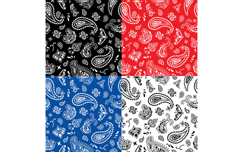 Bandana Seamless Pattern - Illustration - Features Image 1