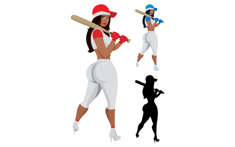 Baseball Girl - Illustratie - Features Image 1