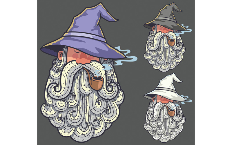 Wizard Portrait 2 - Illustration - Features Image 1
