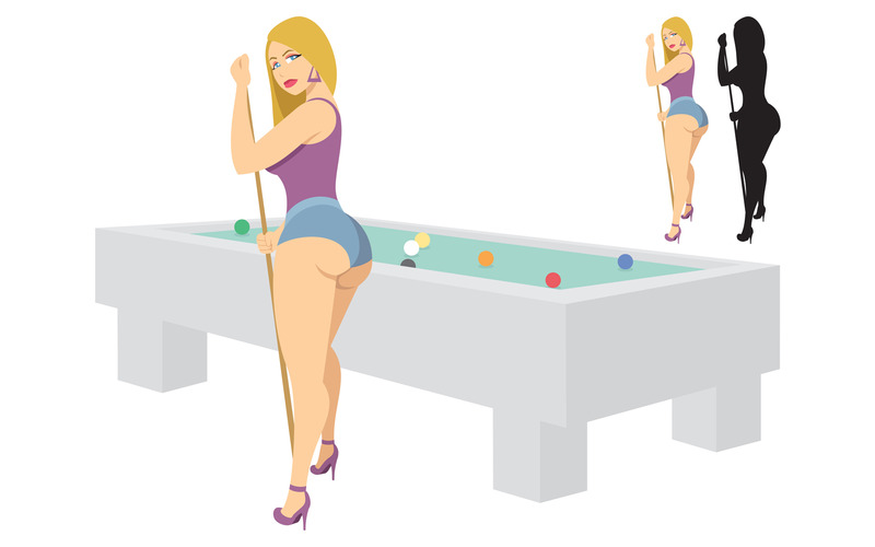 Billiard Girl - Illustration - Features Image 1
