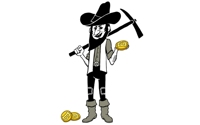 Bitcoin Miner Cartoon - Illustratie - Features Image 1