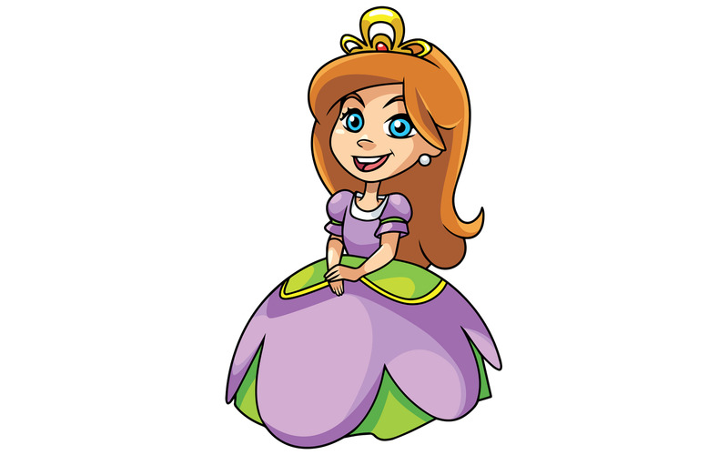 Little Princess on White 2 - Illustration - Features Image 1