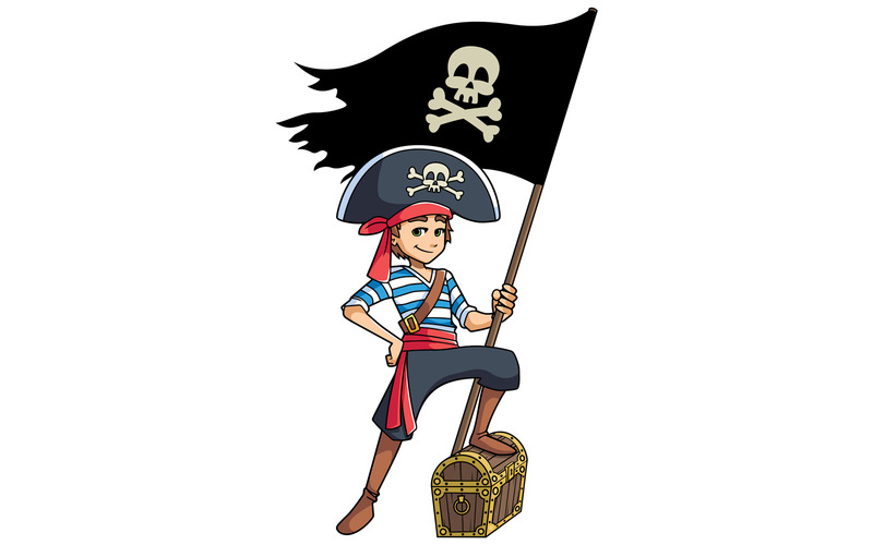 Pirate Boy - Illustration - Features Image 1