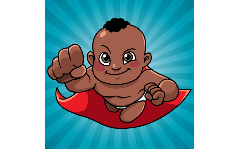 Super behandla som ett barn abstrakt bakgrundssvart - illustration - Features Image 1