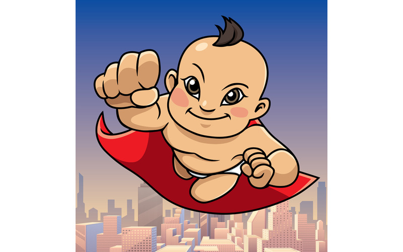 Super behandla som ett barn asiatisk stadsbakgrund - illustration - Features Image 1