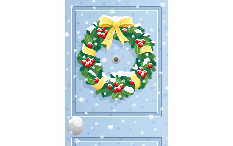 Door Wreath - Illustration - Features Image 1