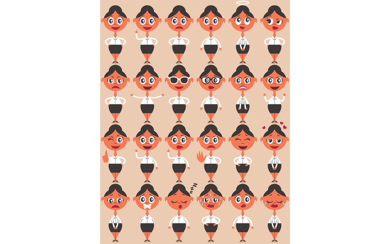 Kvinnliga karaktär känslor - Illustration - Features Image 1