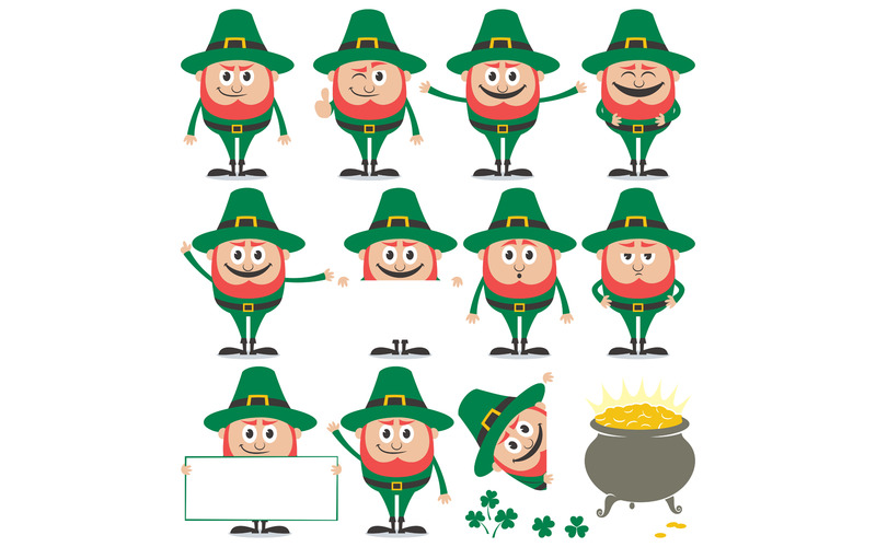 Leprechaun Set - Illustration - Features Image 1