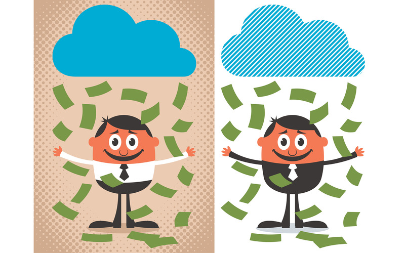 Money Rain - Illustration - Features Image 1