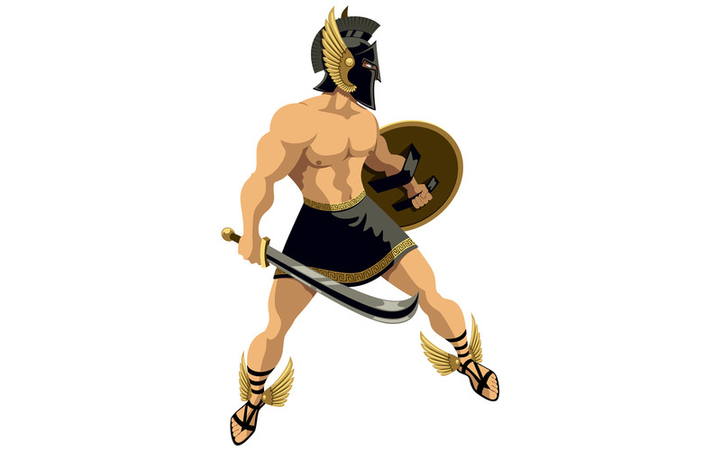 Perseus on White - Illustration - Features Image 1