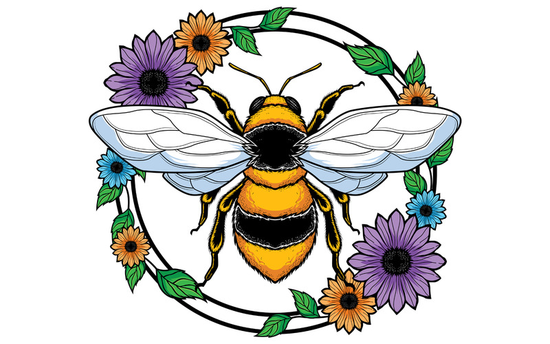 Bee Mascot - Illustration - Features Image 1