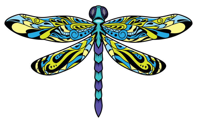 Dragonfly Mascot - Illustration - Features Image 1