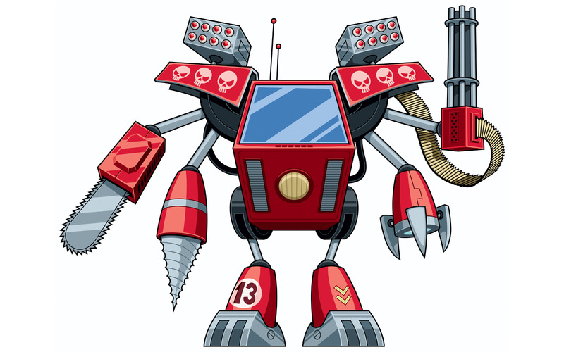 Killer Robot - Illustration - Features Image 1