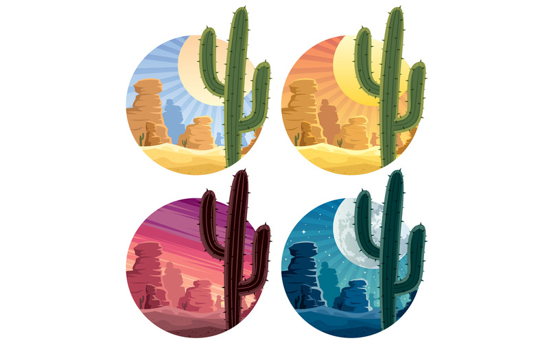 Deserto messicano - Illustrazione - Caratteristiche Immagine 1